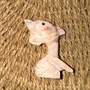 COPY - Pink Dolphin made of pink stone
